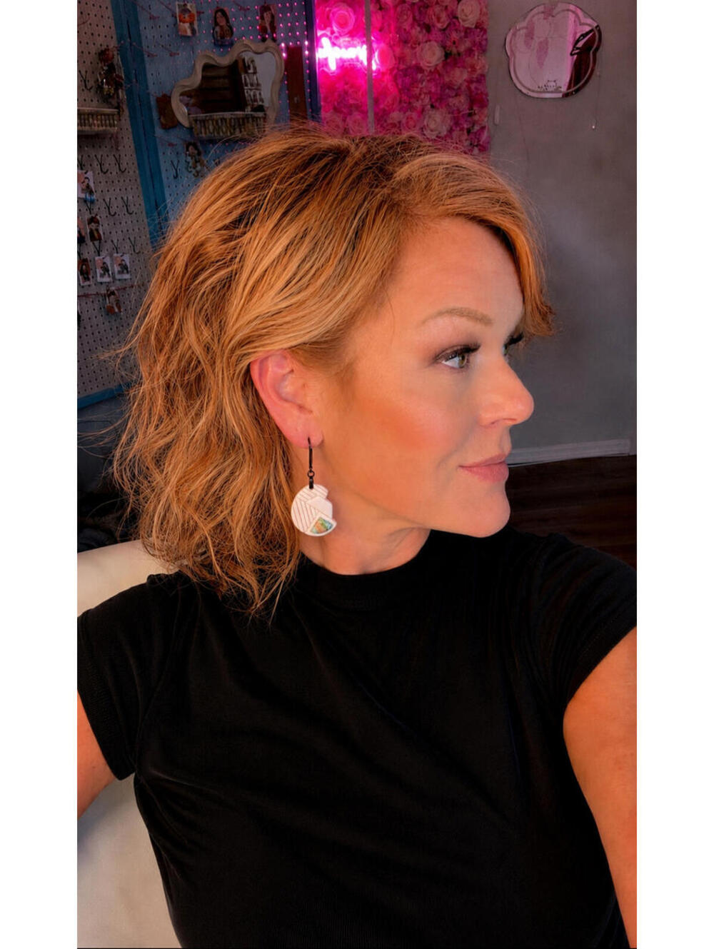 Tidemönster Coastal Dreams Geometric Handmade Earring
